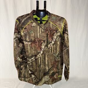 Men’s Under Armour Camo Long Sleeve Hunting Shirt Size: L
